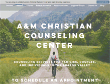 Tablet Screenshot of amchristiancounseling.com